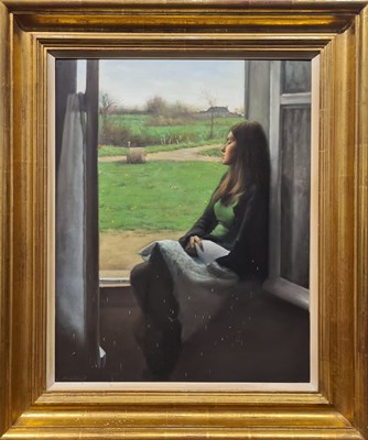 Lot 120 - ALEX RUSSELL FLINT (b.1974) THE LETTER signed...