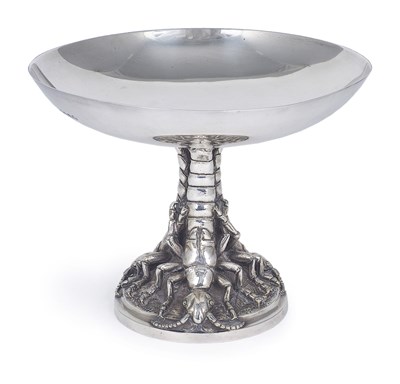 Lot 148 - A VICTORIAN SILVER FRUIT STAND