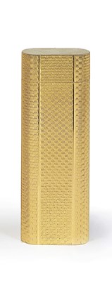 Lot 208 - A SWISS GOLD-PLATED LIGHTER