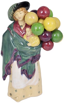 Lot 16 - A ROYAL DOULTON FIGURE, 'THE BALLOON SELLER'