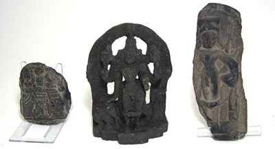 Lot 158 - FIVE STONE CARVINGS