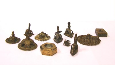 Lot 202 - TWENTY BRASS BODY STAMPS