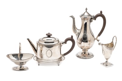 Lot 177 - A SILVER TEA AND COFFEE SET, C.J. VANDER LTD., LONDON, 1973-1977