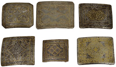 Lot 217 - SIX IRON BUCKLES