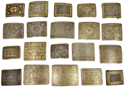 Lot 218 - TWENTY IRON BUCKLES