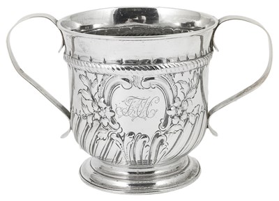 Lot 380 - A GEORGE III SILVER PORRINGER