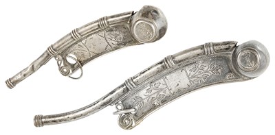 Lot 412 - A VICTORIAN SILVER BOSUN'S CALL (WHISTLE)