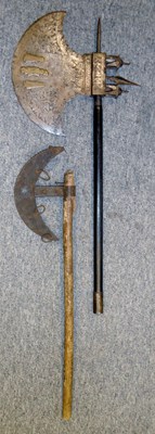 Lot 48 - AN INDIAN AXE