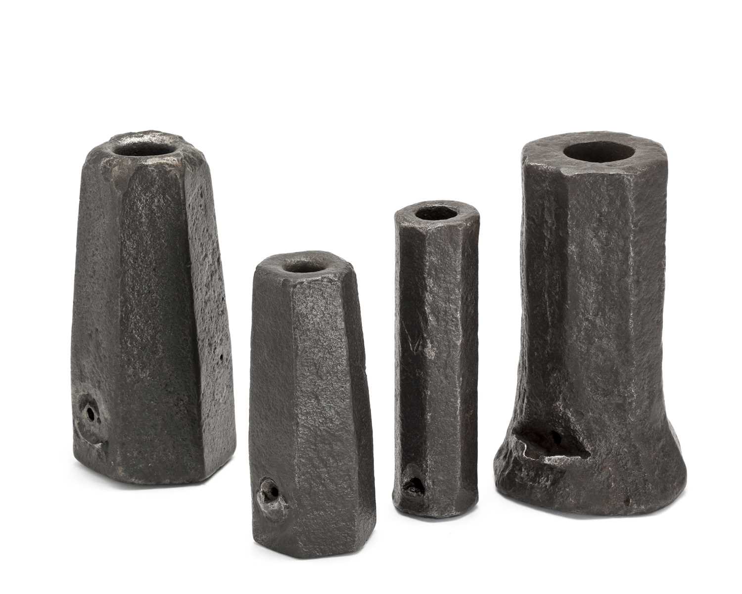 Lot 81 - FOUR IRON INCENDIARY DEVICES