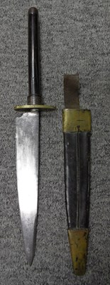 Lot 98 - A CONTINENTAL PLUG BAYONET