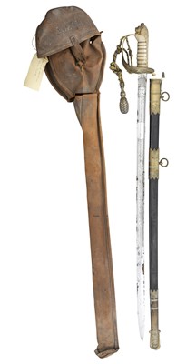 Lot 119 - THE NAVAL OFFICER'S SWORD OF COMMANDER ARTHUR AVALON MACKINNON