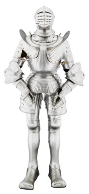 Lot 144 - A CAP-A-PIE FIELD ARMOUR