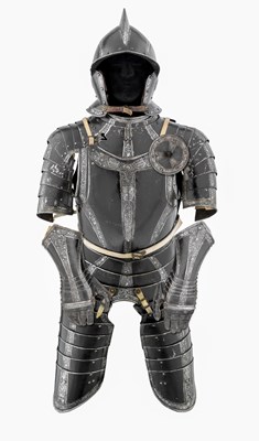 Lot 146 - â€¡ A COMPOSITE GERMAN LIGHT FIELD ARMOUR