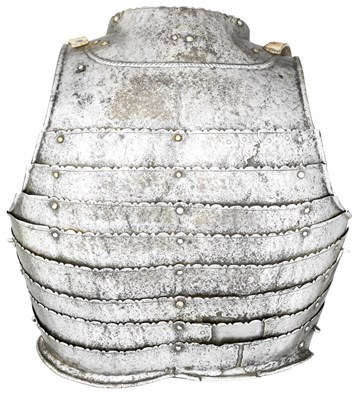 Lot 154 - A NORTH ITALIAN BACKPLATE OF ANIME CONSTRUCTION