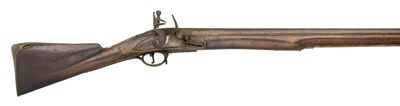 Lot 221 - A .750 CALIBRE FLINTLOCK MUSKET BY WATKIN