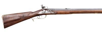 Lot 227 - A .800 CALIBRE GERMAN FLINTLOCK SPORTING RIFLE BY CHRISTOPH PELLMAN
