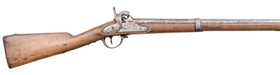Lot 230 - A .700 CALIBRE ITALIAN PERCUSSION MUSKET