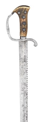 Lot 267 - A GERMAN HUNTING SWORD