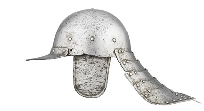 Lot 282 - A GERMAN ZISCHÃ„GGE OF SHOT-PROOF WEIGHT