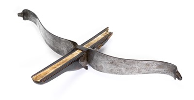 Lot 343 - A PORTION OF A CROSSBOW