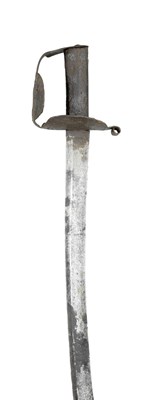 Lot 402 - A BRITISH NAVAL 'TWO-DISC' SHORTSWORD