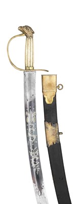 Lot 404 - AN ARTILLERY OFFICER'S SWORD