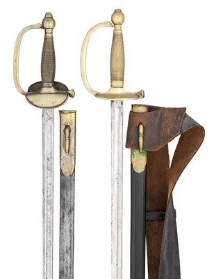 Lot 414 - TWO MODEL 1840 NON COMMISSIONED OFFICER'S SWORDS
