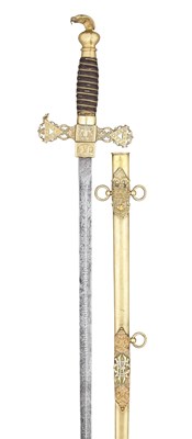 Lot 415 - THE SOCIETY SWORD OF REUBEN BUCHER
