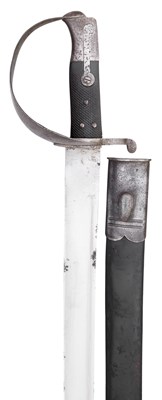 Lot 419 - A BRITISH 1859 PATTERN NAVAL CUTLASS BAYONET
