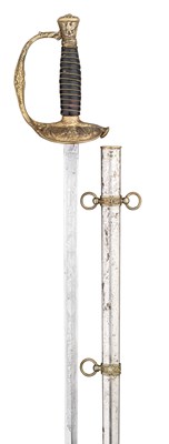 Lot 423 - A MODEL 1860 STAFF AND FIELD OFFICER'S SWORD