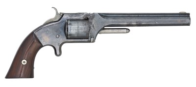 Lot 451 - THE .32 RIM-FIRE SMITH AND WESSON MODEL NO. 2 REVOLVER OF GEORGE WALCH
