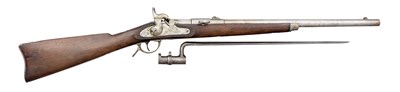 Lot 481 - A .58 CALIBRE SECOND TYPE LINDNER'S PATENT RIFLED CARBINE