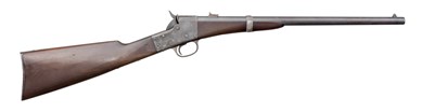 Lot 483 - A .46 RIM-FIRE REMINGTON SPLIT BREECH SADDLE RING CARBINE