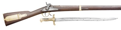 Lot 494 - A .54 CALIBRE U.S. MODEL 1841 PERCUSSION 'MISSISSIPPI' RIFLE