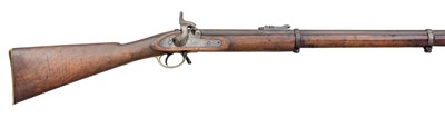Lot 499 - A .57 CALIBRE BRITISH 1856 PATTERN PERCUSSION MUSKET