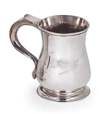 Lot 168 - A GEORGE II SILVER MUG