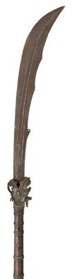 Lot 28 - A CHINESE GLAIVE