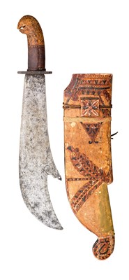 Lot 55 - A SOUTH EAST ASIAN MACHETE