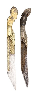 Lot 65 - TWO CEYLONESE DAGGERS (PIHA KAETTA)
