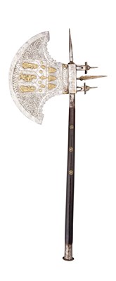 Lot 85 - A LARGE INDIAN AXE