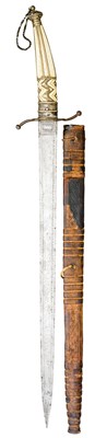 Lot 135 - AN AFRICAN SWORD
