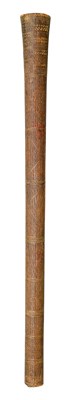 Lot 158 - A POLYNESIAN HARDWOOD CLUB