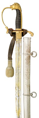 Lot 184 - A FINE GERMAN DE-LUXE QUALITY CAVALRY OFFICER'S SABRE