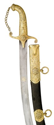 Lot 192 - A GERMAN OFFICER'S DRESS SABRE IN THE EASTERN FASHION