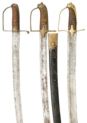 Lot 194 - A GERMAN OFFICER'S LÃ–WENKOPFSÃ„BEL