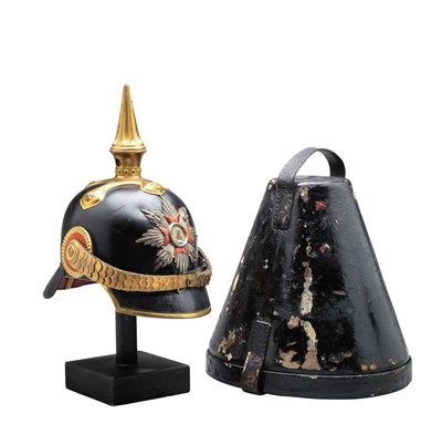 Lot 199 - A VERY RARE HELM FOR A GENERAL OF THE GRAND DUCHY OF BADEN