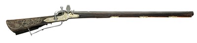 Lot 294 - A BALTIC SNAP-LOCK BIRDING CARBINE