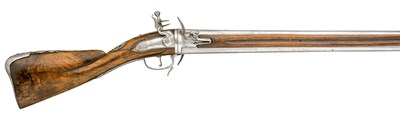 Lot 308 - A 20-BORE DUTCH FLINTLOCK WENDER FOWLING GUN BY IOANNES DEPRÃ‰ A MASTRICH
