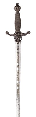 Lot 326 - A NORTH EUROPEAN RAPIER