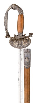 Lot 338 - A FRENCH OFFICER'S SMALL-SWORD